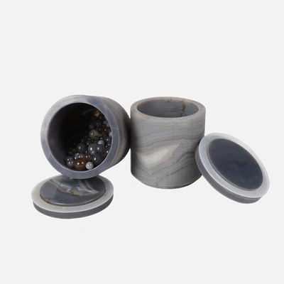 качество  Hard 100ml - 5L Lab Ball Mill Jars Agate Grinding With Lid завод