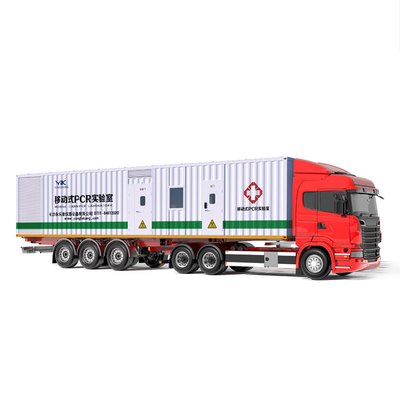 камера контейнера лаборатории PCR 13.5m x 2.98m x 2.98m мобильная Rt